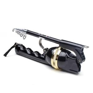 1.6M Folding Telescopic Sea Rods Suit Portable Fishing Poles