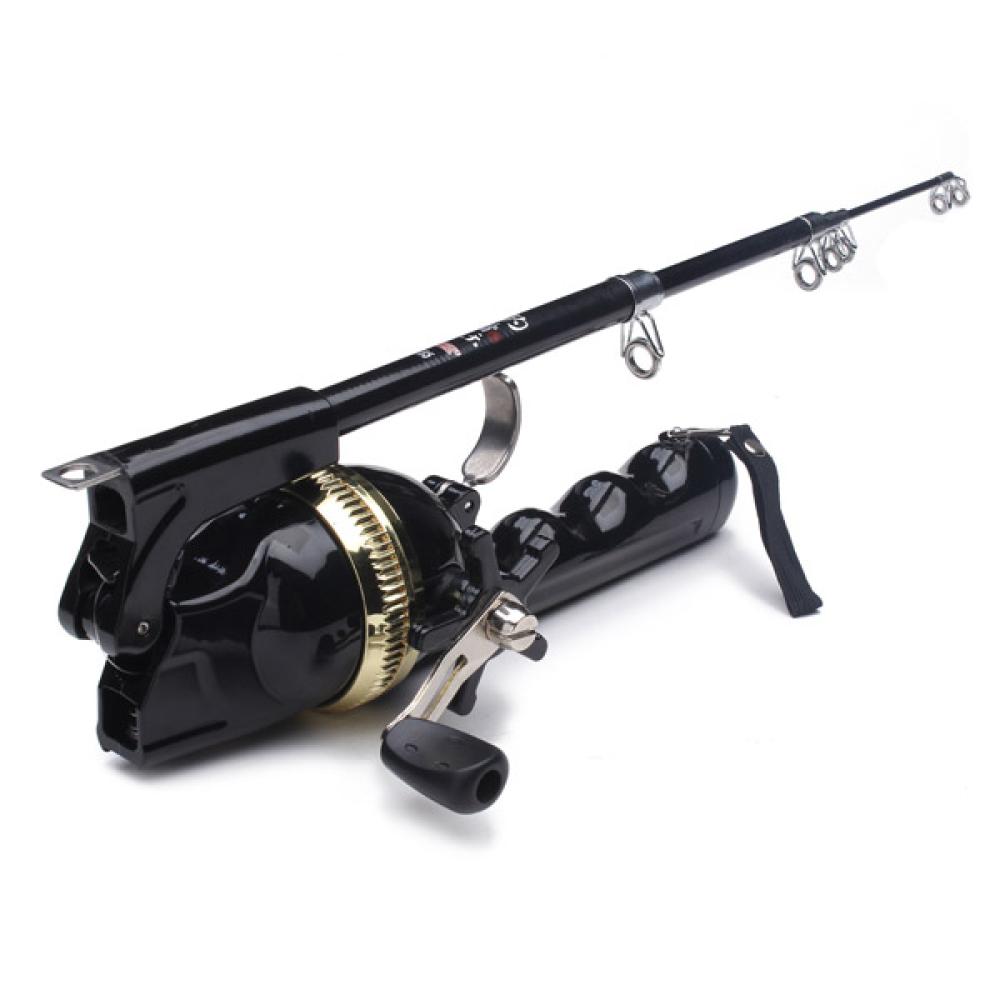 1.6M Folding Telescopic Sea Rods Suit Portable Fishing Poles