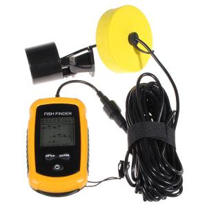 Sonar Sensor Fish Finder Alarm Beam Transducer 100m LCD Portable - Prepper99.com Fast Shipping!