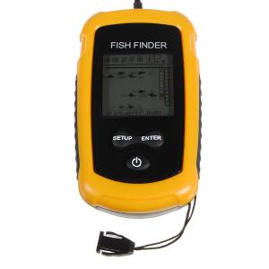 Sonar Sensor Fish Finder Alarm Beam Transducer 100m LCD Portable - Prepper99.com Fast Shipping!