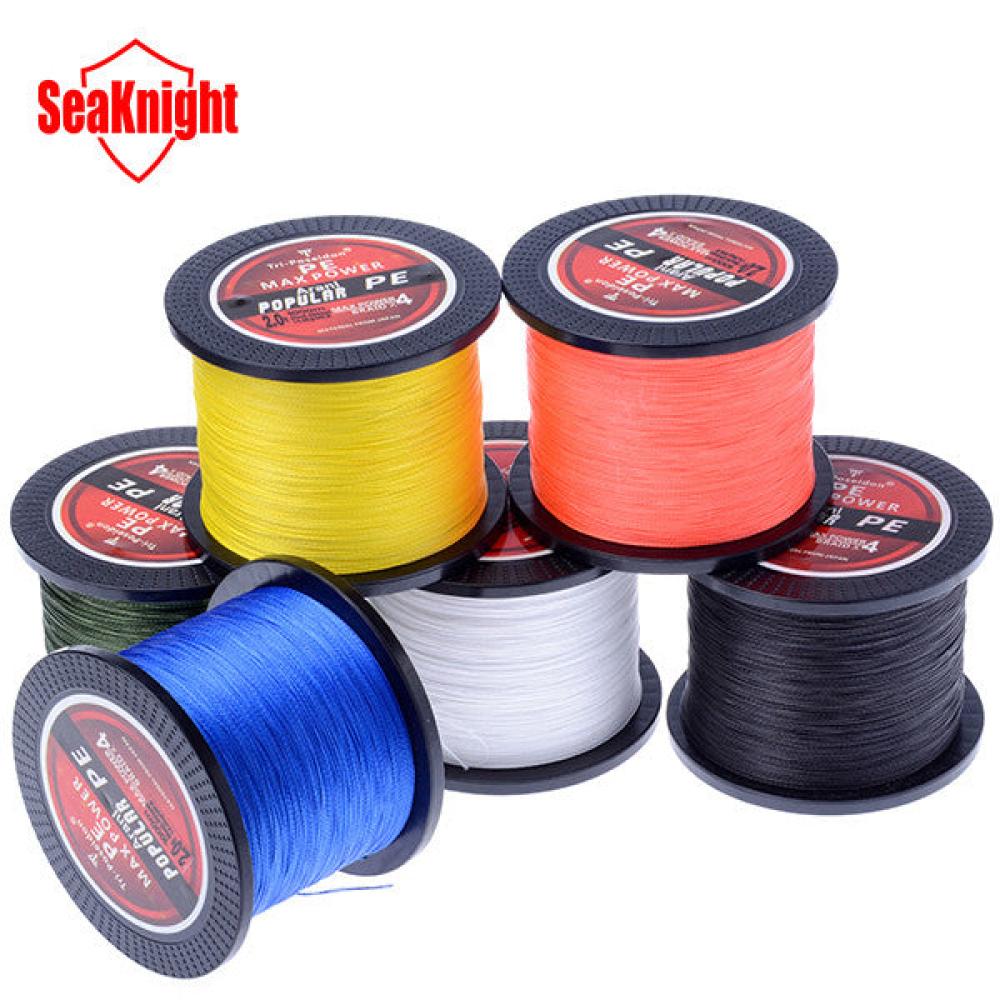 1000M SeaKnight Tri-Poseidon Series Braid Wire PE Braided Fishing Line Braided Line 8-60LB