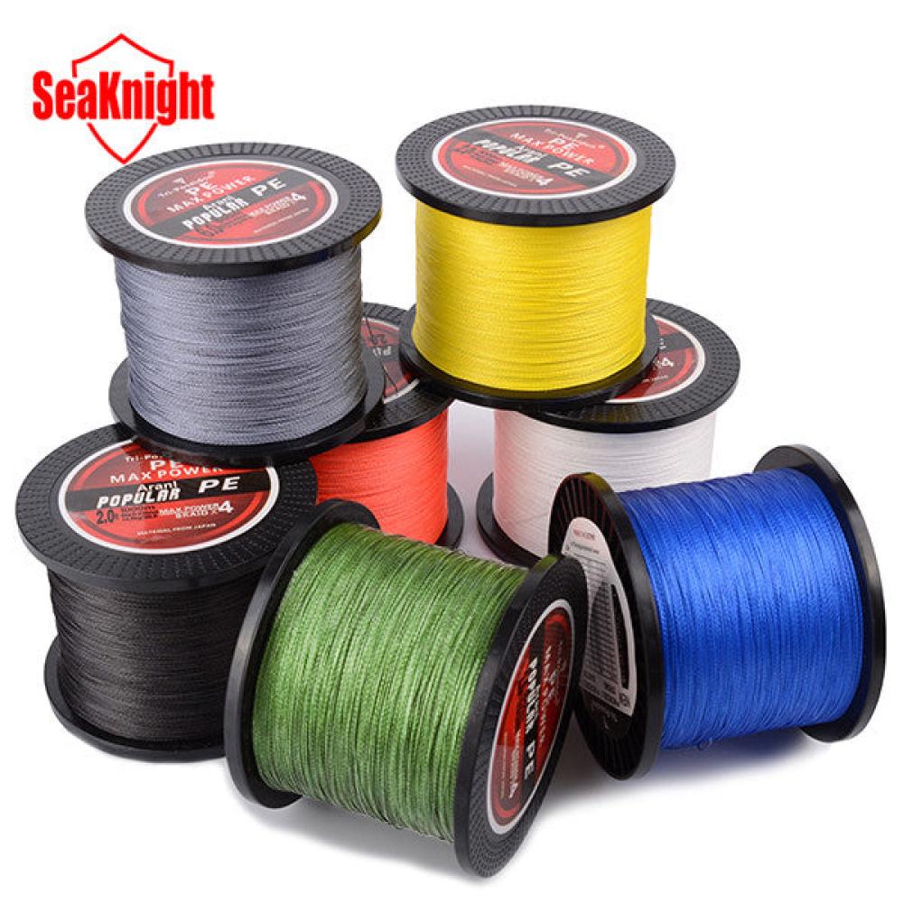 1000M SeaKnight Tri-Poseidon Series Braid Wire PE Braided Fishing Line Braided Line 8-60LB