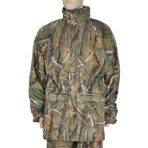 Camo Double-deck Fishing Coat Waterproof Suit Hooded Raincoat