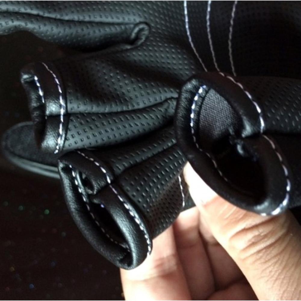 Fishing Gloves Cut 3 Fingerless Jigging Fishing Stretch Gloves Size XL
