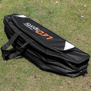 Fishing Rod Pole Bag Storage Case Boxes 3 Layers Holder Tackles