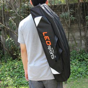 Fishing Rod Pole Bag Storage Case Boxes 3 Layers Holder Tackles