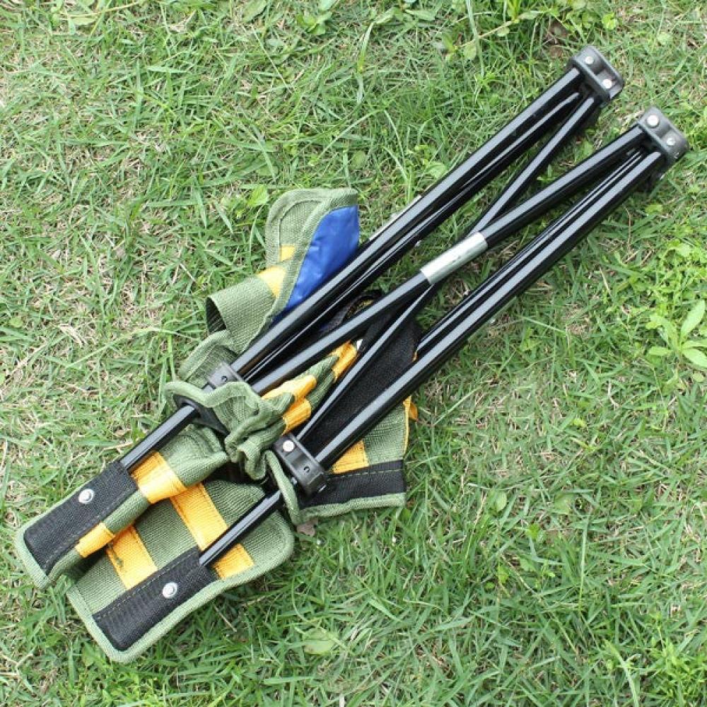 Outdoor Portable Striped Folding Fishing Chair