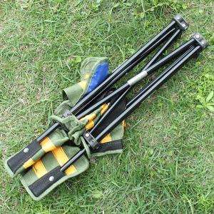 Outdoor Portable Striped Folding Fishing Chair