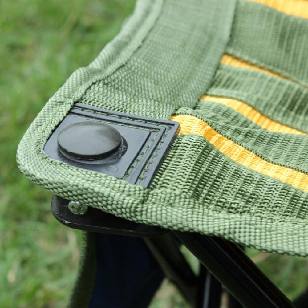 Outdoor Portable Striped Folding Fishing Chair