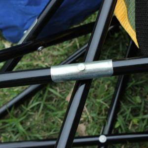 Outdoor Portable Striped Folding Fishing Chair