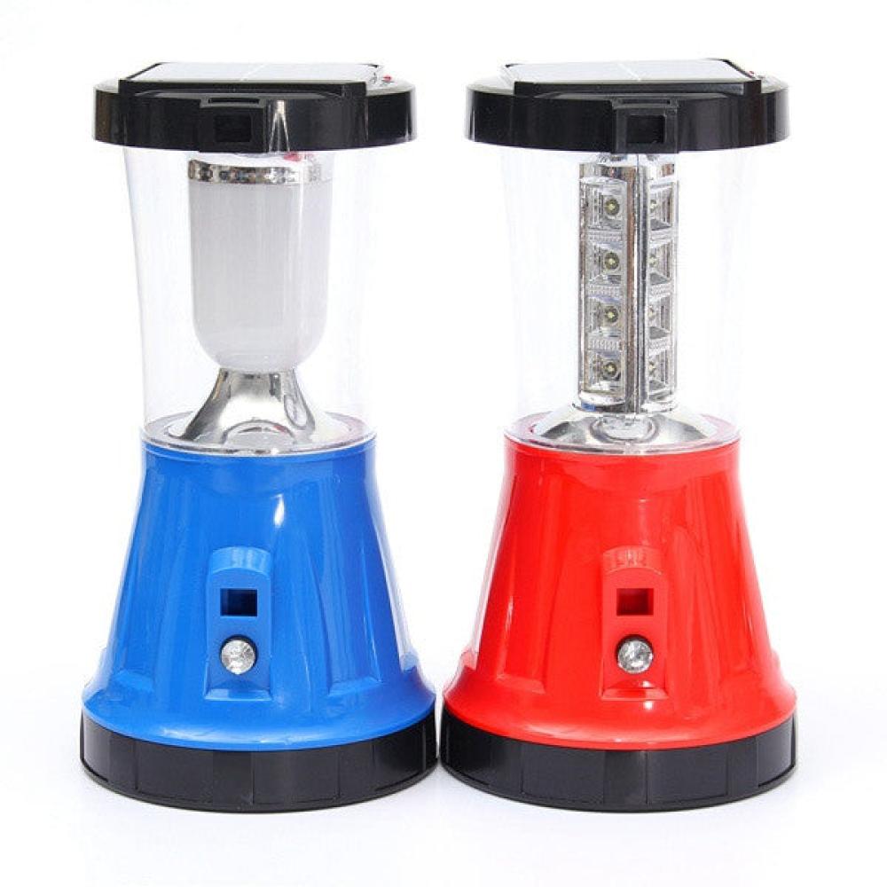 Solar LED Lantern Rechargeable Outdoor Fishing Camping Hiking Light