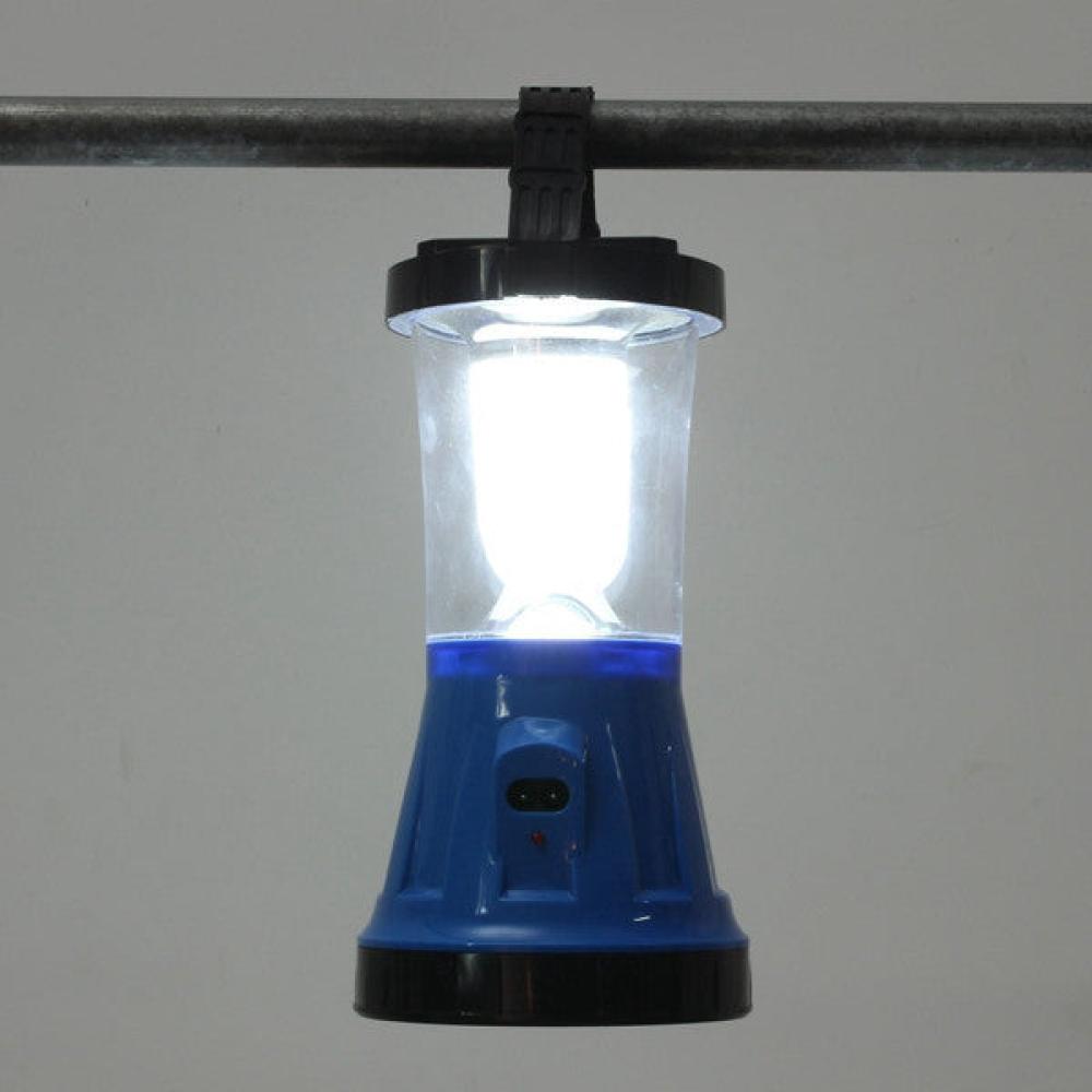 Solar LED Lantern Rechargeable Outdoor Fishing Camping Hiking Light
