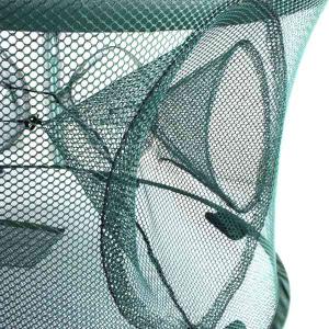 7 Holes 70X30cm Foldable Fishing Trap Cast Net Crab Fish Shrimp Cage - GhillieSuitShop