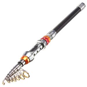 Fishing Rod Travel Spinning - Top Grade Carbon Fiber - 2.7 M 8.86FT 