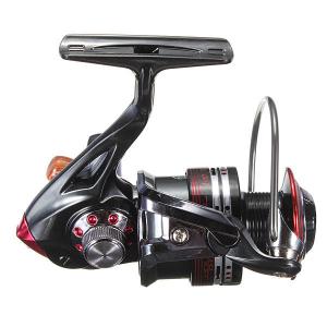 Aluminum 12+1 Ball Bearing Spinning Reels Fishing Reel 5.2:1 LK3000