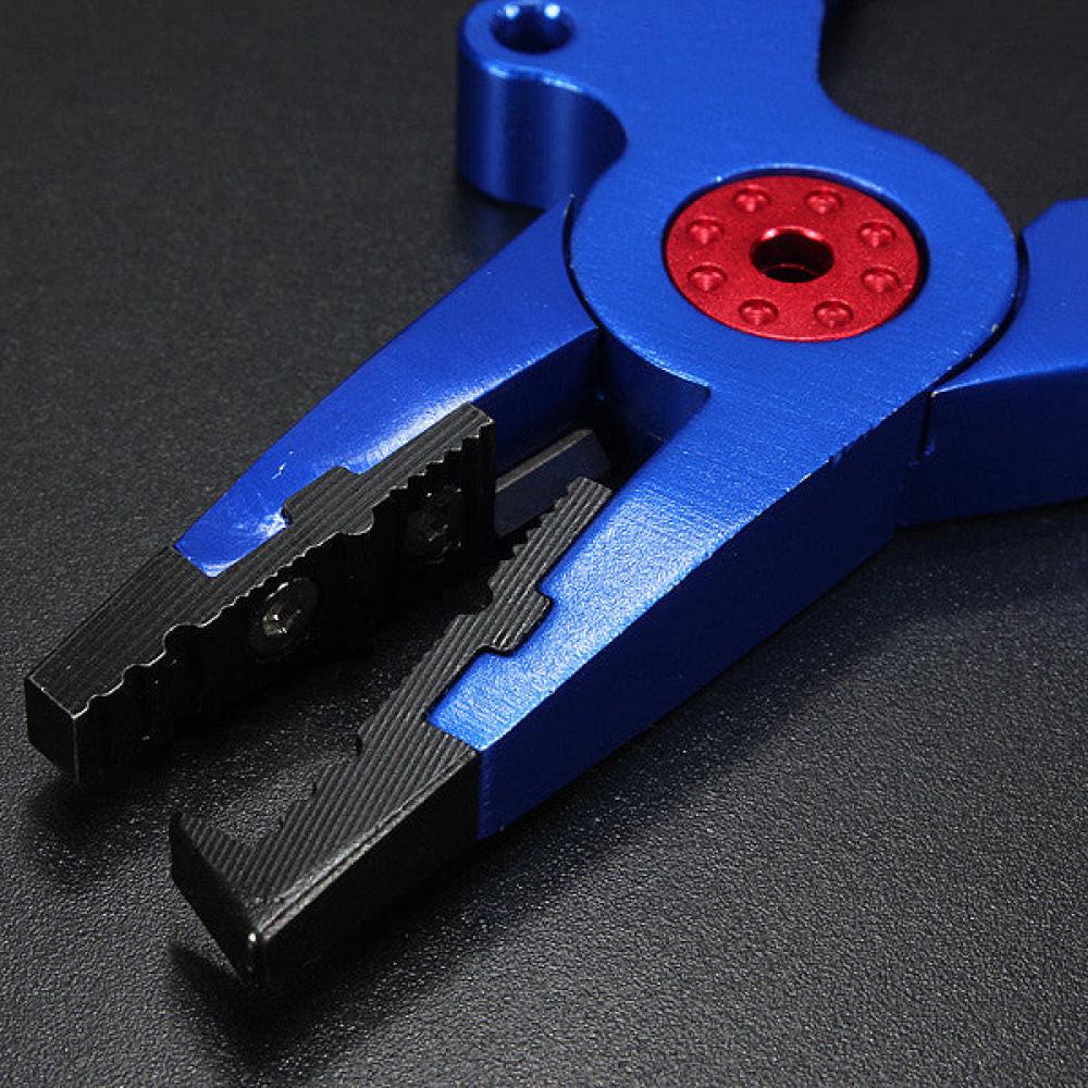 15CM Stainless Steel Jaw Aluminum Body Bent Nose Fishing Pliers