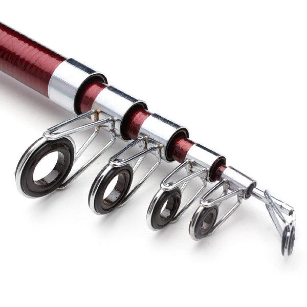 Mini Fishing Rod Fiber Glass pole + Fishing Spinning Reel