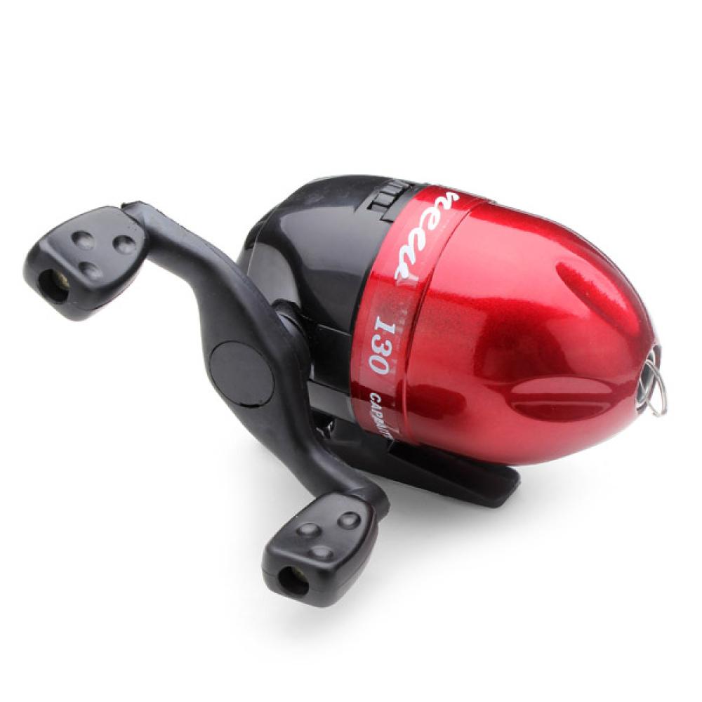 Mini Fishing Rod Fiber Glass pole + Fishing Spinning Reel