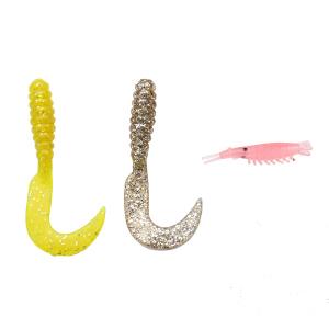 Mini Fishing Rod Fiber Glass pole + Fishing Spinning Reel