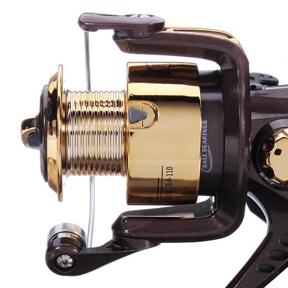 Fishing Reel Gear Ratio Three Ball Bearings, Spool Spinning 