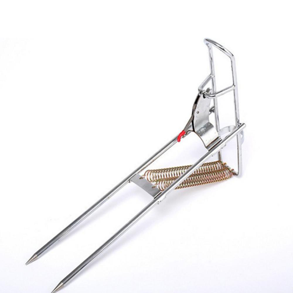 Double Spring Fishing Stand Bracket Fishing Rod Pole Stand
