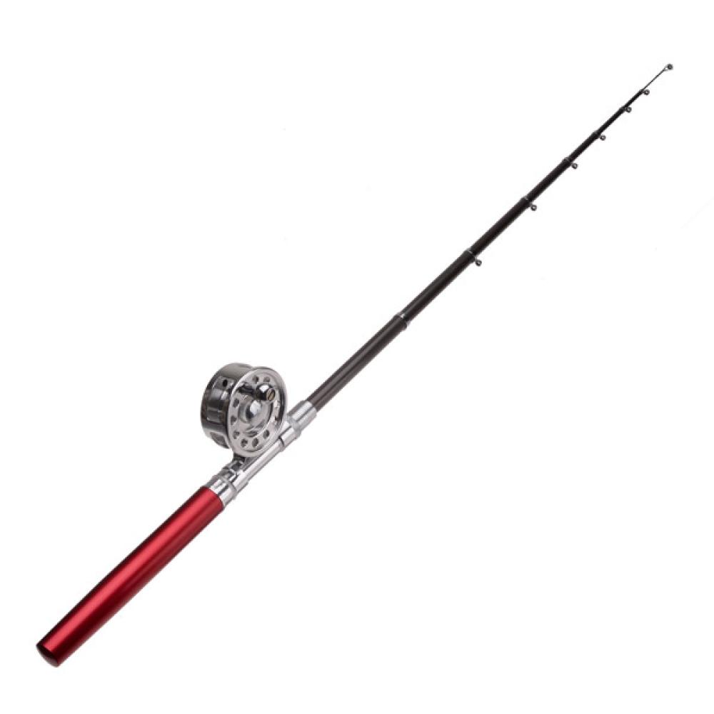 Mini Pen Fly Fishing Rod Portable Pocket Aluminum Alloy