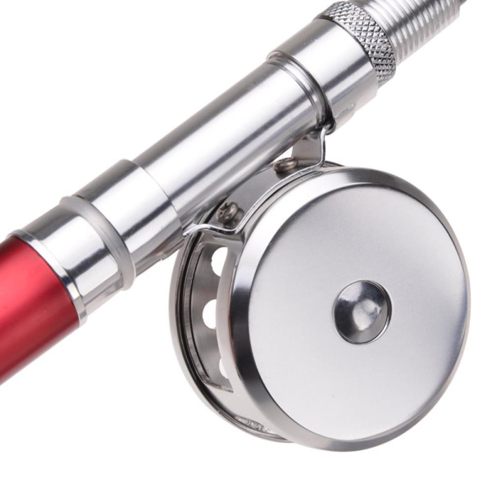 Mini Pen Fly Fishing Rod Portable Pocket Aluminum Alloy