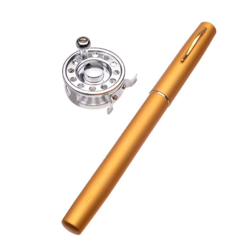 Mini Pen Fly Fishing Rod Portable Pocket Aluminum Alloy