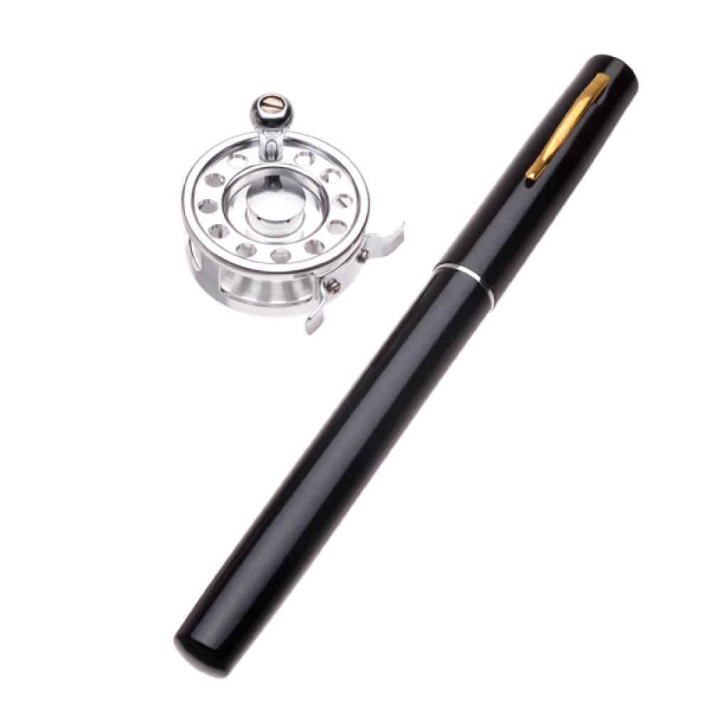 Mini Pen Fly Fishing Rod Portable Pocket Aluminum Alloy