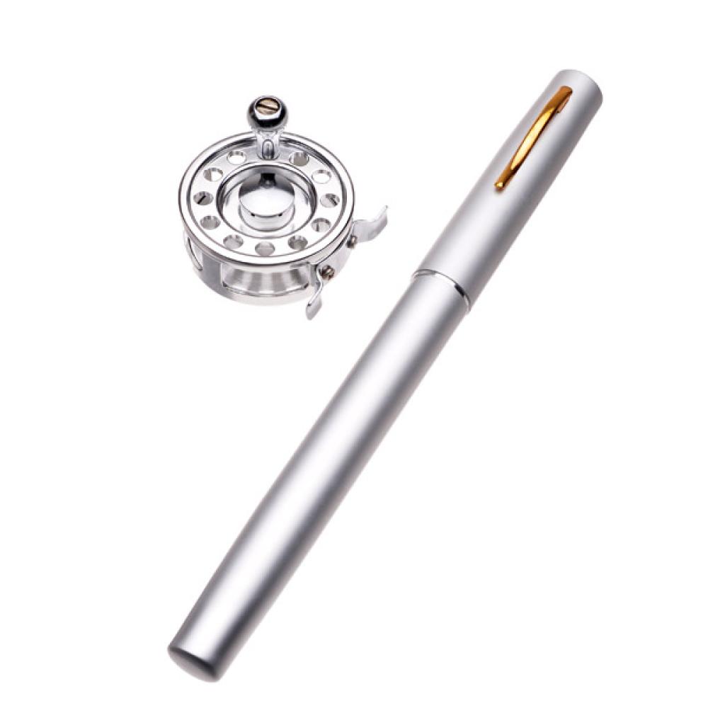 Mini Pen Fly Fishing Rod Portable Pocket Aluminum Alloy