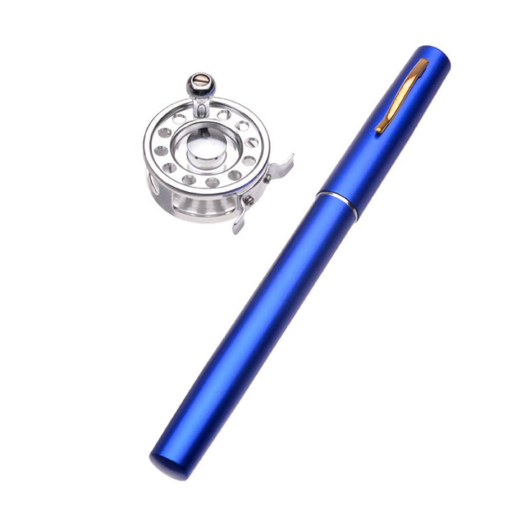 Mini Pen Fly Fishing Rod Portable Pocket Aluminum Alloy