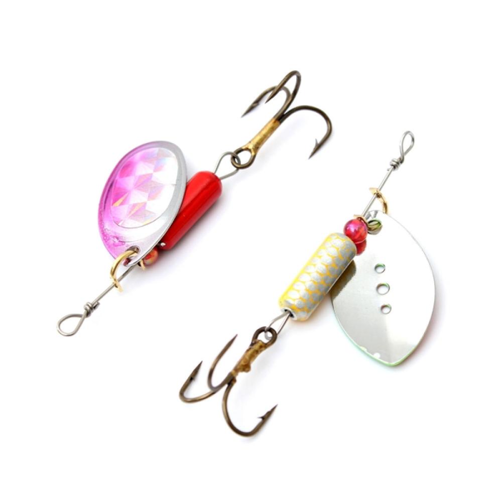 30pcs Metal Fishing Lures Spinner Baits Crankbait Assorted Tackle