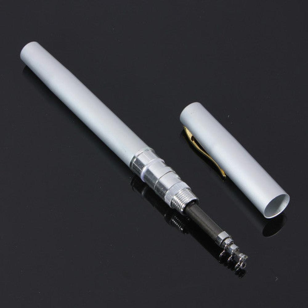 Portable Pocket Pen Shape Aluminum Alloy Fishing Rod Pole Reel Combos