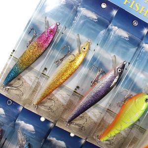 Fishing Lures 12 Kind of PVC Fishing Crankbait Minnow Bass Baits
