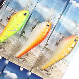 Fishing Lures 12 Kind of PVC Fishing Crankbait Minnow Bass Baits