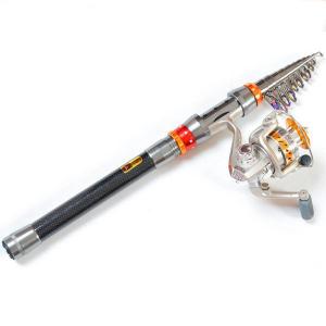 Telescopic Fishing Rod Carbon Spinning Sea Fishing Pole