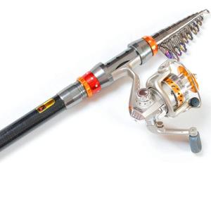 Telescopic Fishing Rod Carbon Spinning Sea Fishing Pole