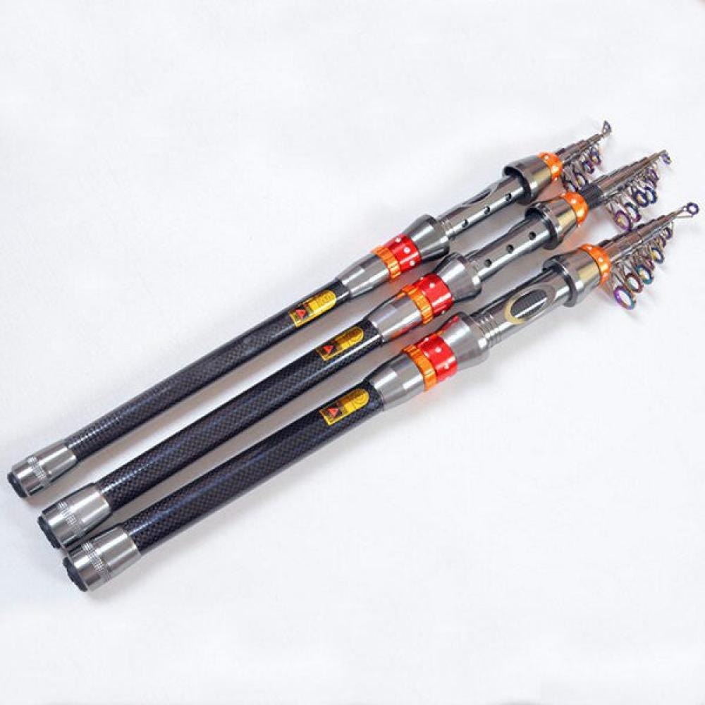 Telescopic Fishing Rod Carbon Spinning Sea Fishing Pole