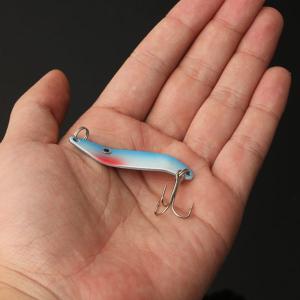 30pcs Assorted Spinner Baits Metal Fishing Lures Fish Hooks Tackle