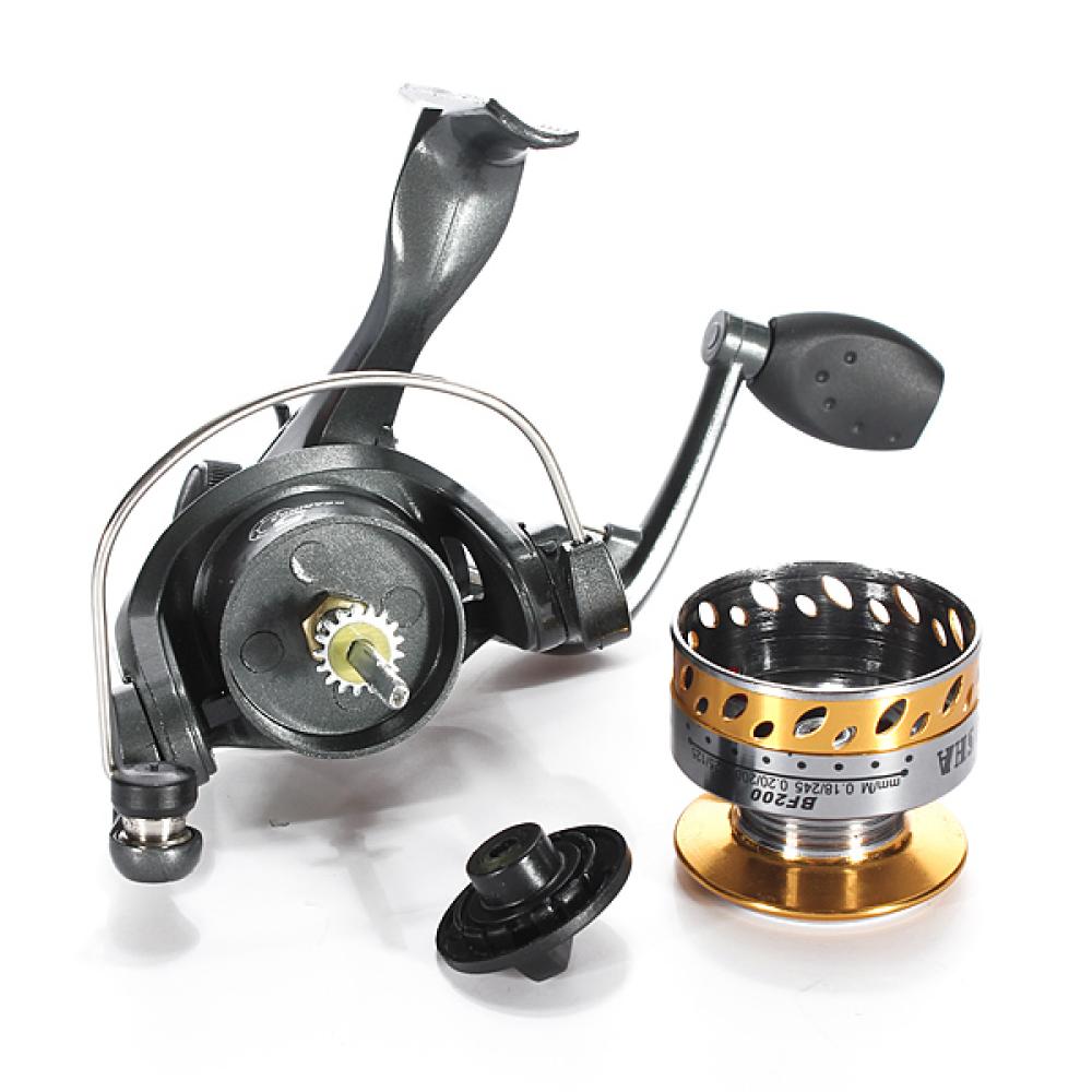 Fishing Reel BF200 5BB Ball Bearing Fishing Spinning Reel