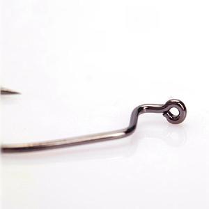 100 Pcs Fishing Hooks Worm Hook Carbon Steel Fishing Hook Big Bass