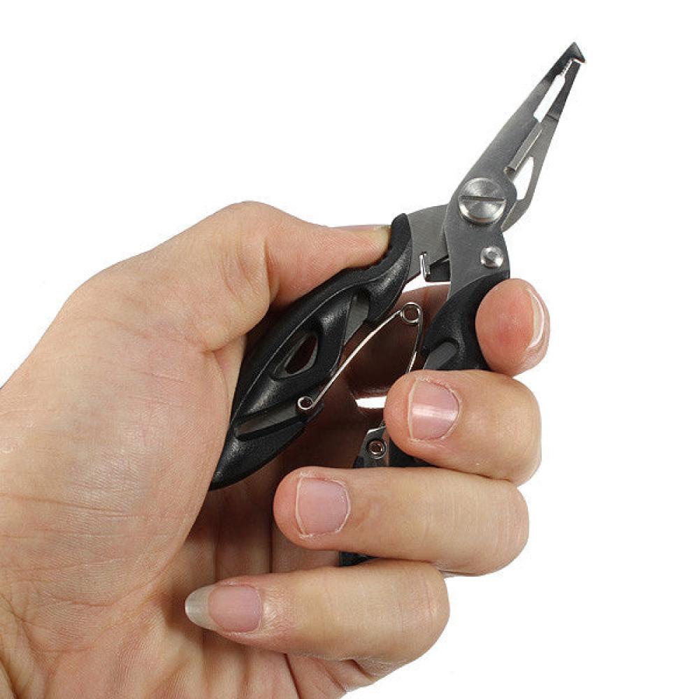 Stainless Steel Fish Pliers Remove Fishing Hook Tackle Tool
