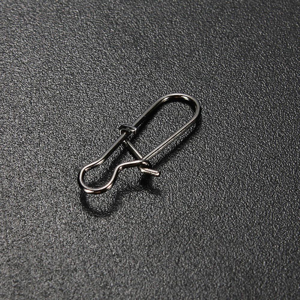 100 Pcs Stainless Swivel Solid Rings Fishing Connector - GhillieSuitShop