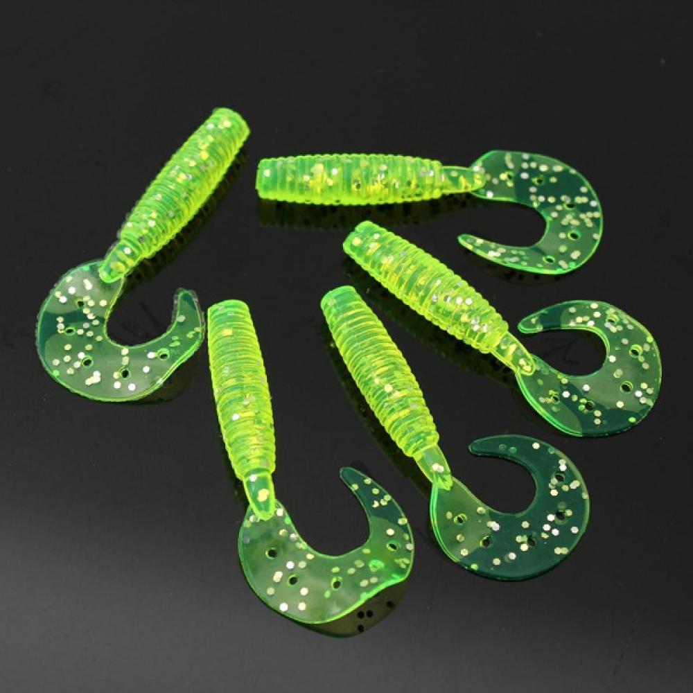 Soft Fishing Lures Bait Small Hooks Fishing Tackles Set
