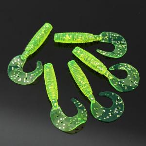 Soft Fishing Lures Bait Small Hooks Fishing Tackles Set