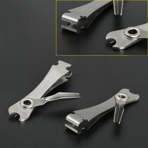 Fly Fishing Line Nipper Tying Tool with Nail Knot Cutter Eye Cleaner