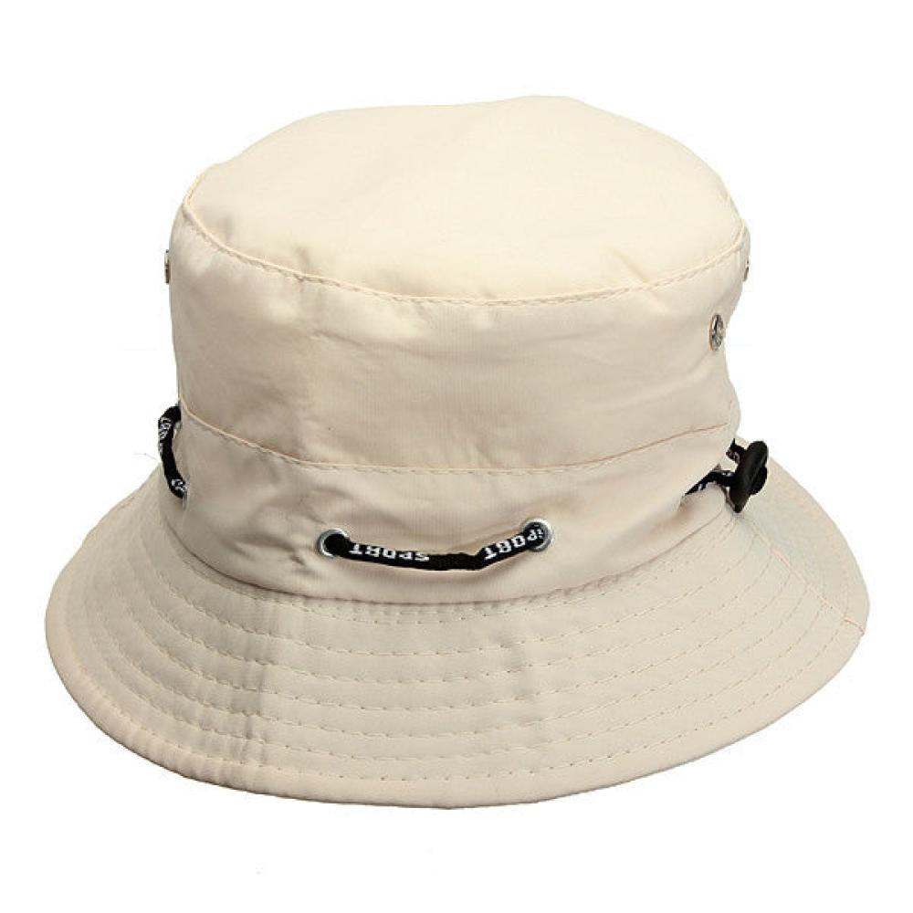 Unisex Sun Cotton Hat Summer Bucket Fishing Hiking Fedora Safari Cap