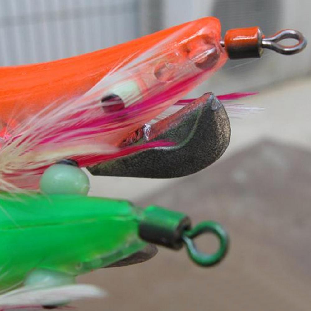 Electronic Luminous Shrimp Lure Squid Fishing Jigs Lures Bass Bait
