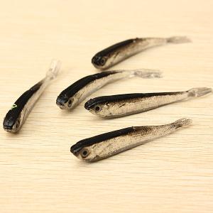 1Set 10PCS Soft Silicone Fishing Lure Bait Freshwater Saltwater