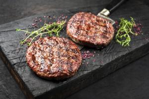 Freeze Dried 1/3-lb Uncooked Hamburger Patties
